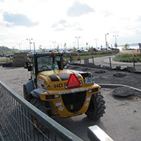 Travaux terminus de la Traverse 1