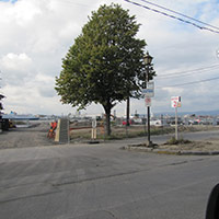 Travaux terminus de la Traverse 4