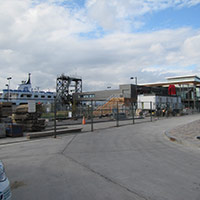 Travaux terminus de la Traverse 5