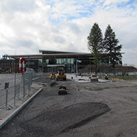 Travaux terminus de la Traverse 9