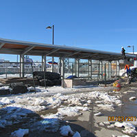 Travaux terminus de la Traverse 5